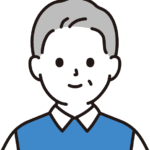 40〜60代男性の吹き出しアイコン
