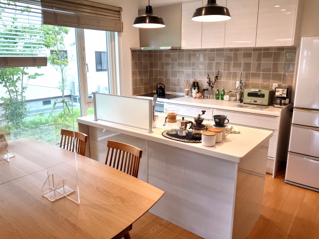 リフォームされたキッチン