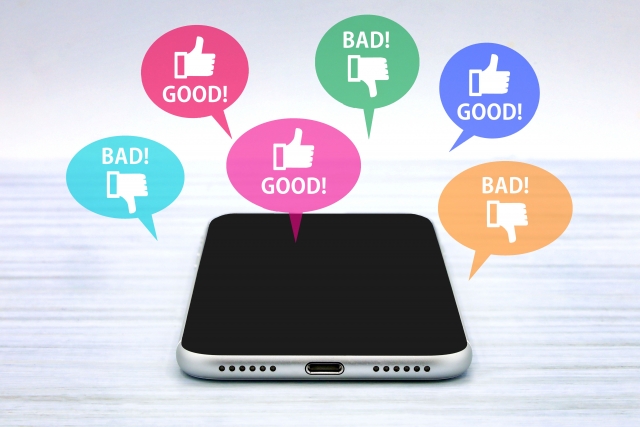 スマホと口コミ