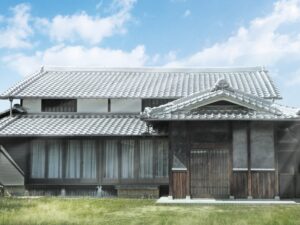 古い戸建て住宅の外観